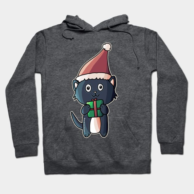 Santa Claws Hoodie by nonbeenarydesigns